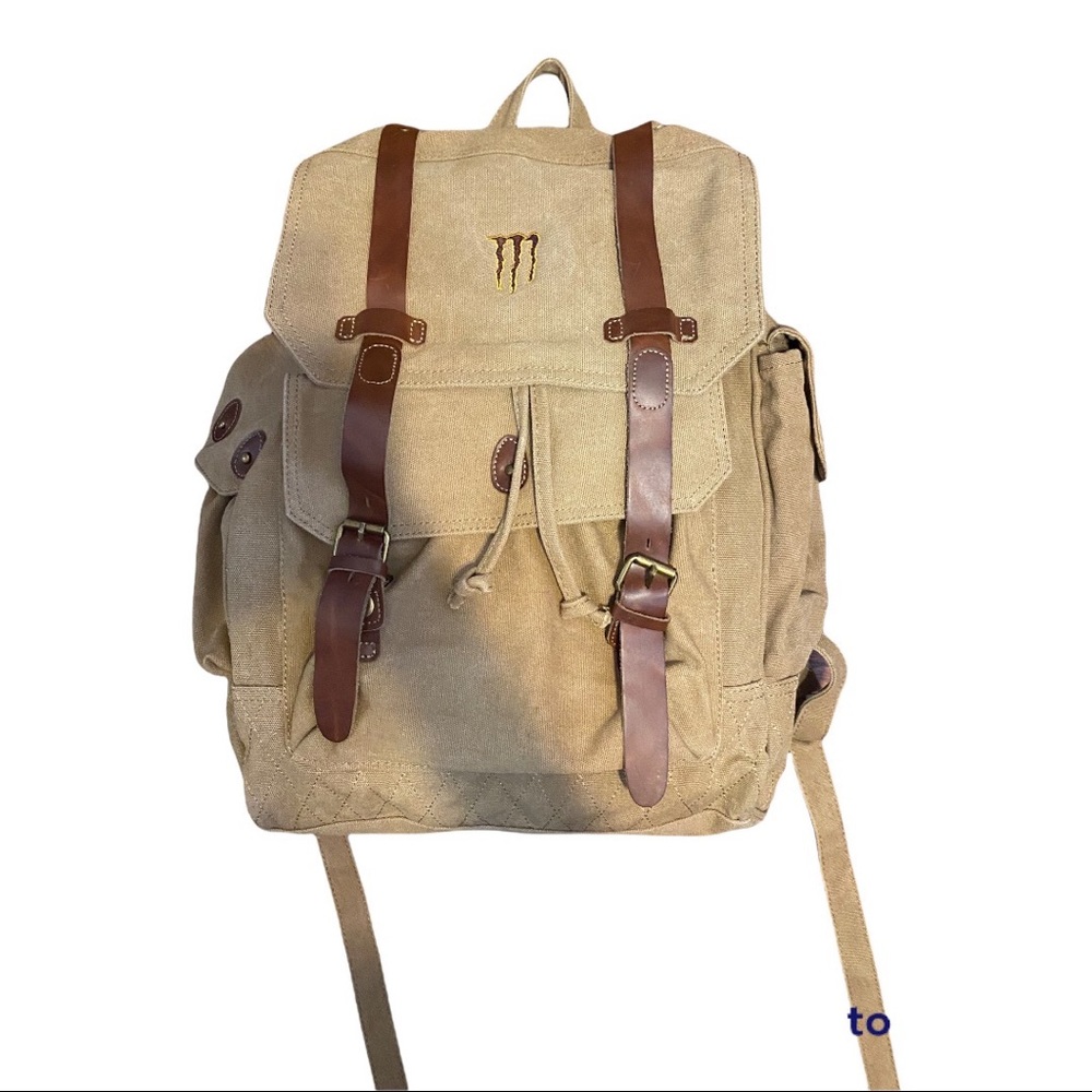 Java Monster Energy Backpack